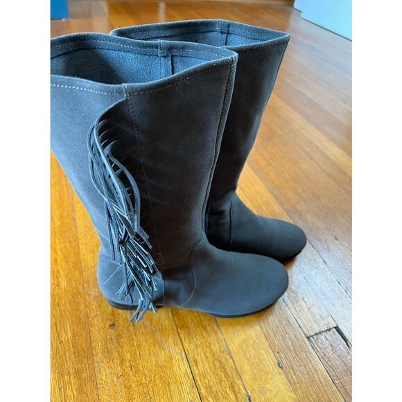 Venilla Suite Suede Fringe boots - Picture 2 of 6